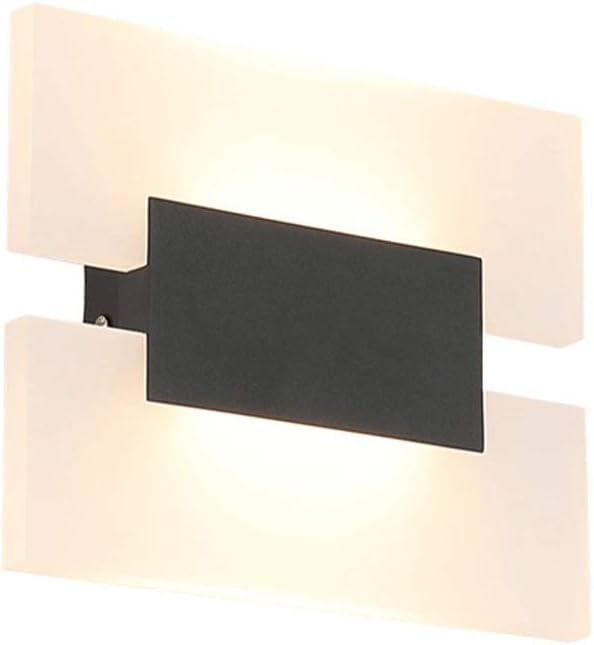 Black Aluminum LED Wall Lamp J711485