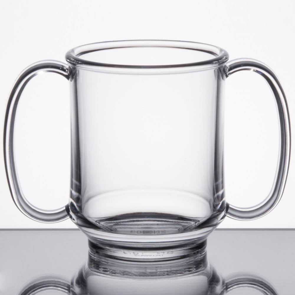 8 oz. Clear Tritan Two Handle Mug Y94163