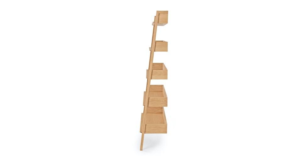 Solid Wood Oak Bookcase Z88596