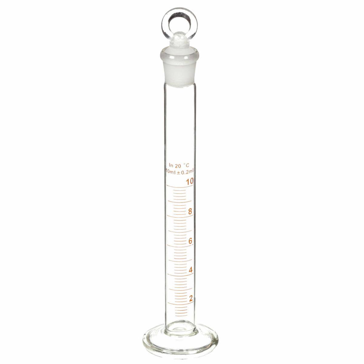 10mL Glass Clear Graduated Cylinder M4270