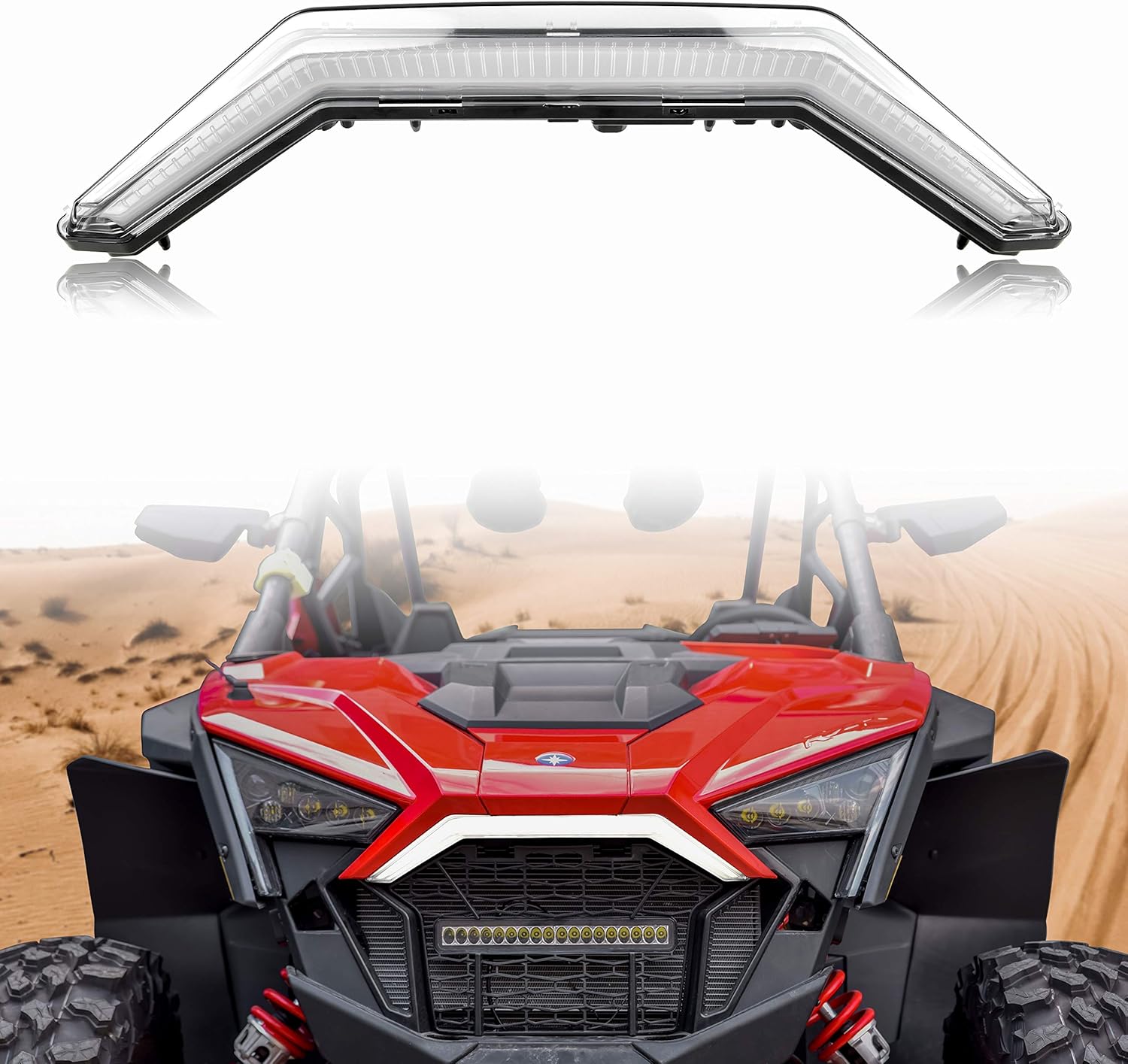 UTV Front Accent Light LED Center Grill Light Pack of 2 L612