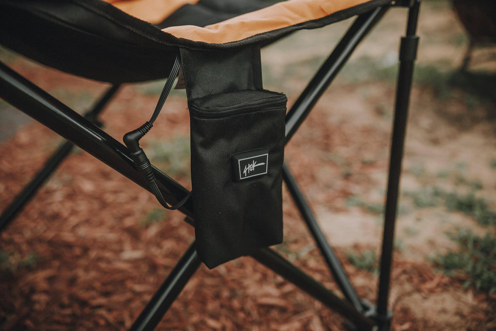 Heated Outdoor Folding Camping Chair J2776