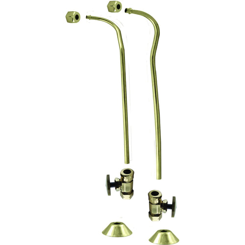 1/2x22 Copper Double Offset Bath Supply K50330
