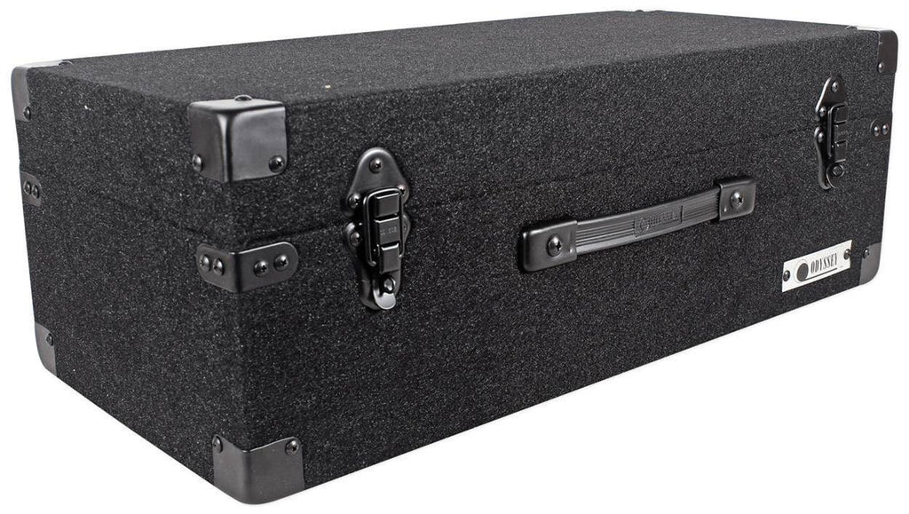 3-Row Carpeted Storage DJ Case for 45 RPM Vinyl Records L391342