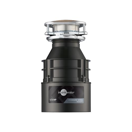 Black 1/3 HP Continuous Feed Garbage Disposal G69228
