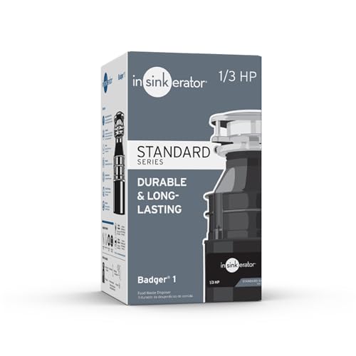 Black 1/3 HP Continuous Feed Garbage Disposal G69228