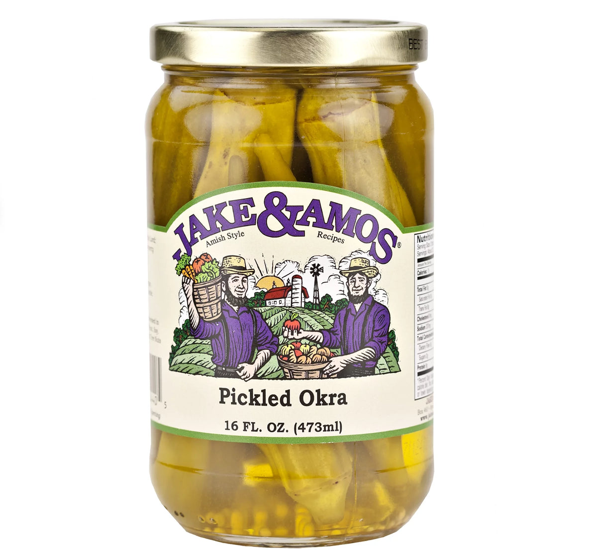 Pickled Okra, 2-Pack 16 oz. Jars U7718