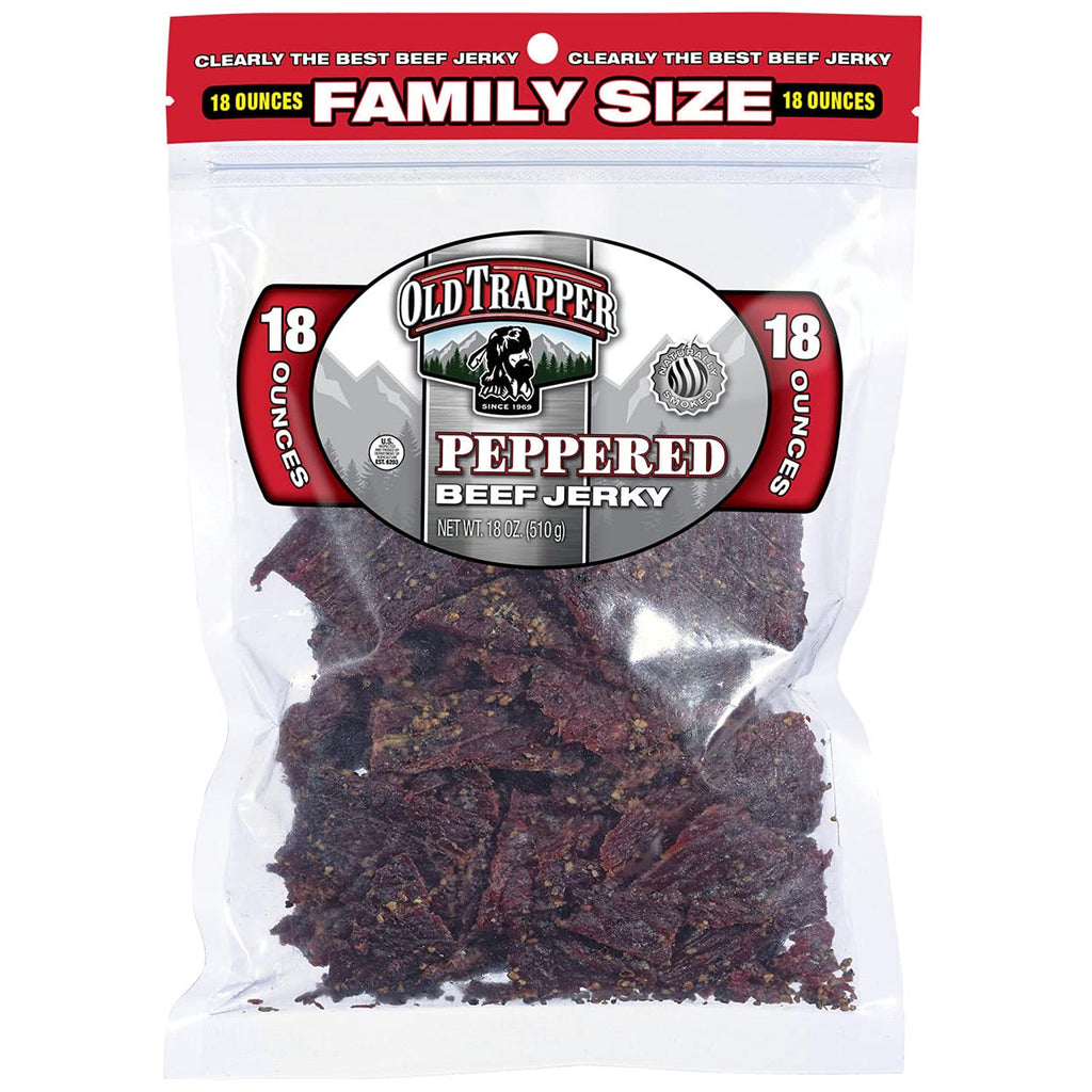 Peppered Beef Jerky 18 Ounce N50927