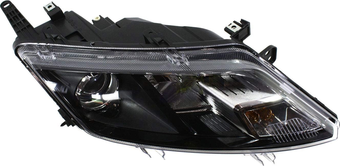 Headlight Assembly for 2010-2012 Ford Fusion Halogen Passenger Side E5799