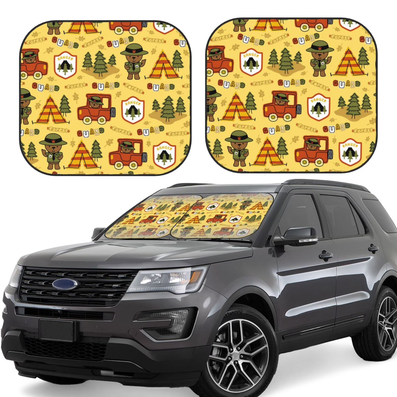 Foldable Car Sun Shade for Front Window G558