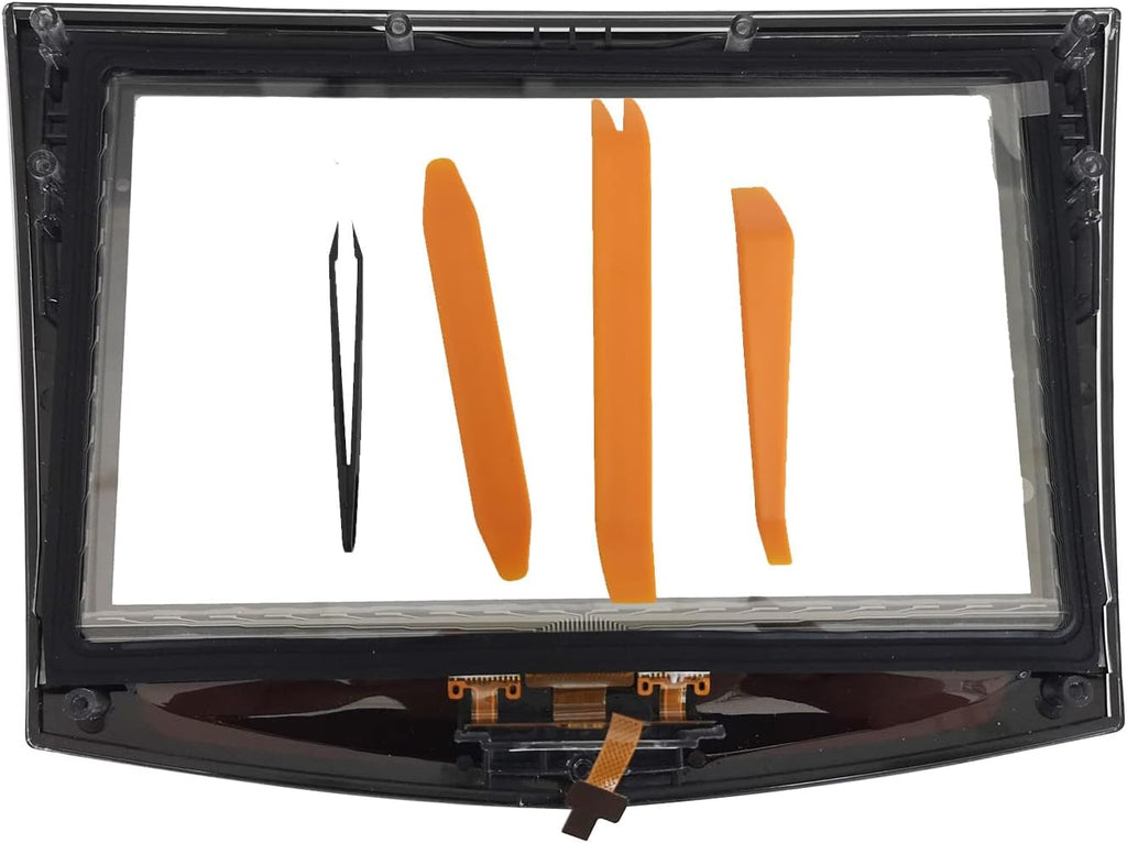 Touch Screen Monitor Replacement Screen Compatible with Cadillac Car 2018 2019 2020 2021 ATS Escalade SRX XTS CTS CTS-V Pack of 2 R148