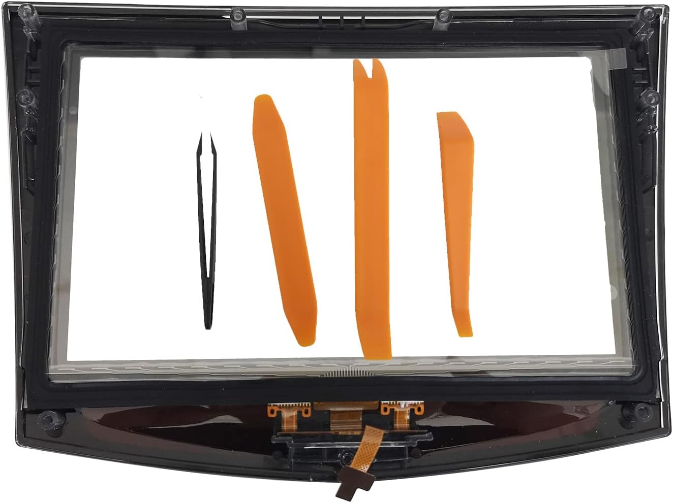 Touch Screen Monitor Replacement Screen Compatible with Cadillac Car 2018 2019 2020 2021 ATS Escalade SRX XTS CTS CTS-V Pack of 2 R148