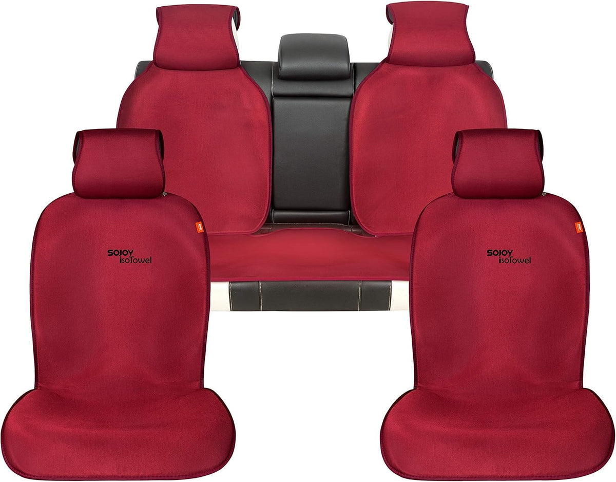 Brown and Tan Car Seat Covers Full Set A375892