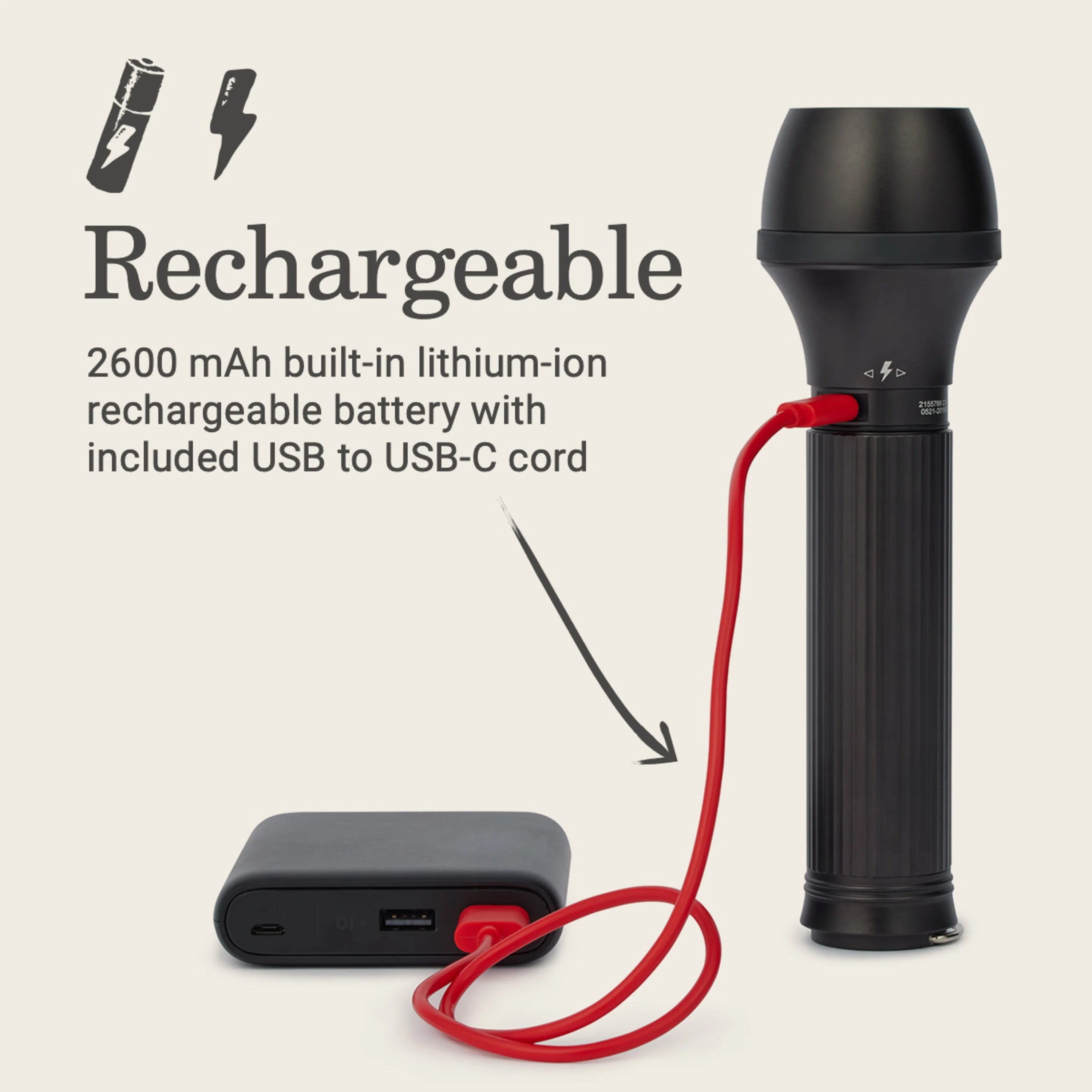 Coleman Classic Recharge 1500 Lumens LED Flashlight K710628