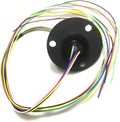 6 Wire Through Bore Electrical Slip Ring Rotary Contact W22709