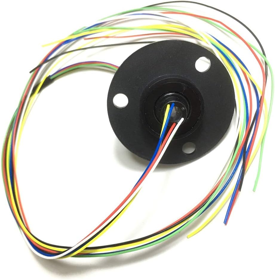 6 Wire Through Bore Electrical Slip Ring Rotary Contact W22709