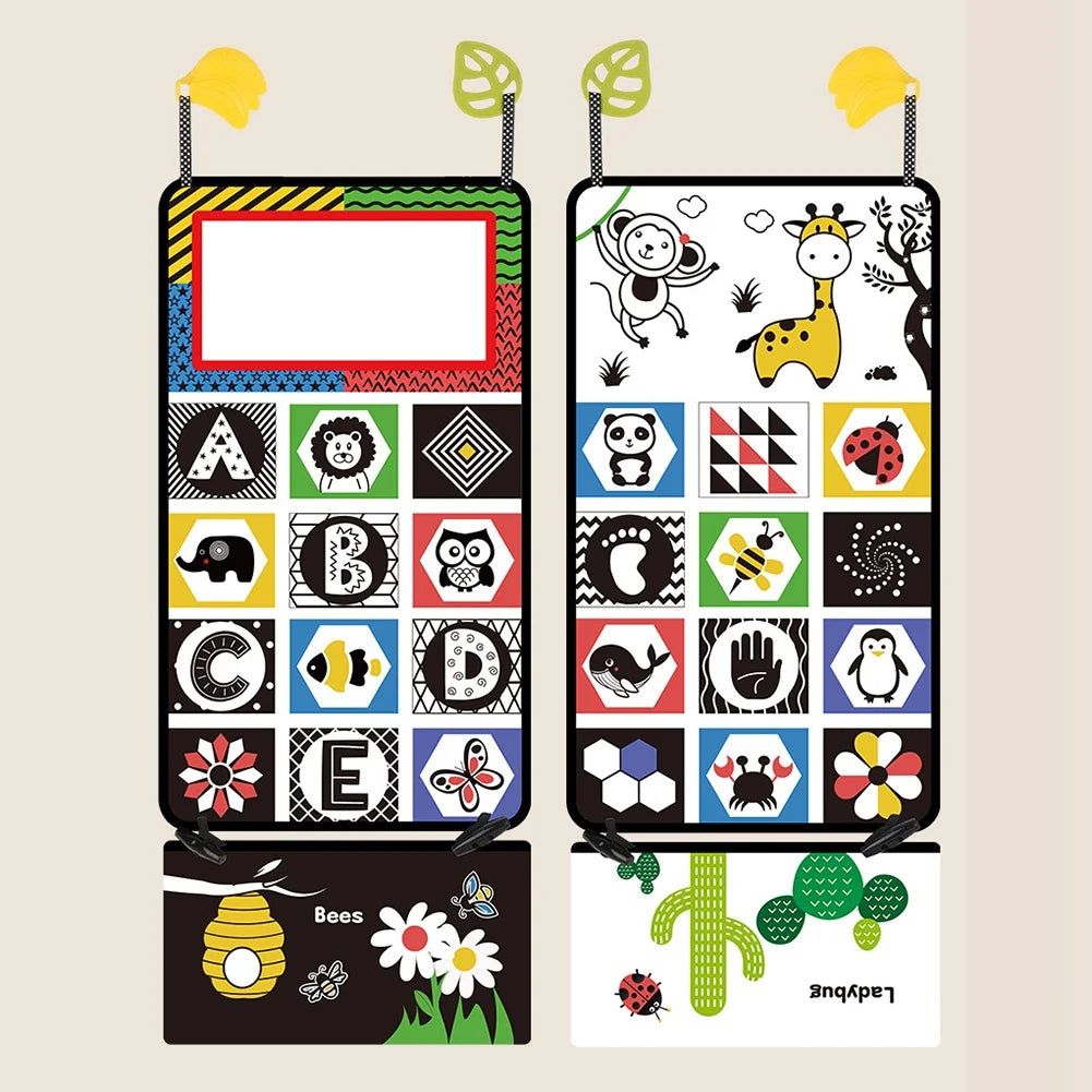 Foldable Mirror Toy Visual Auditive Toys (Alphabet) J3483