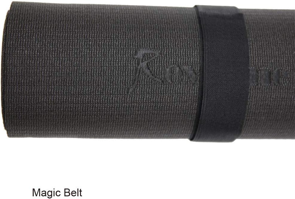 Extra Large Exercise Mat 8 x 5 feet 6 mm Thick High Density Black A21255
