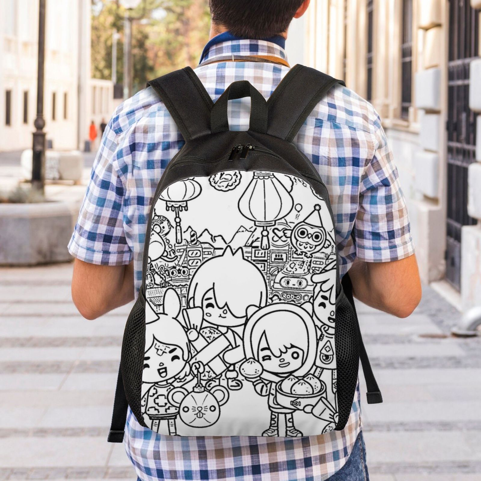 Lightweight Unisex Daypack Backpack L7899