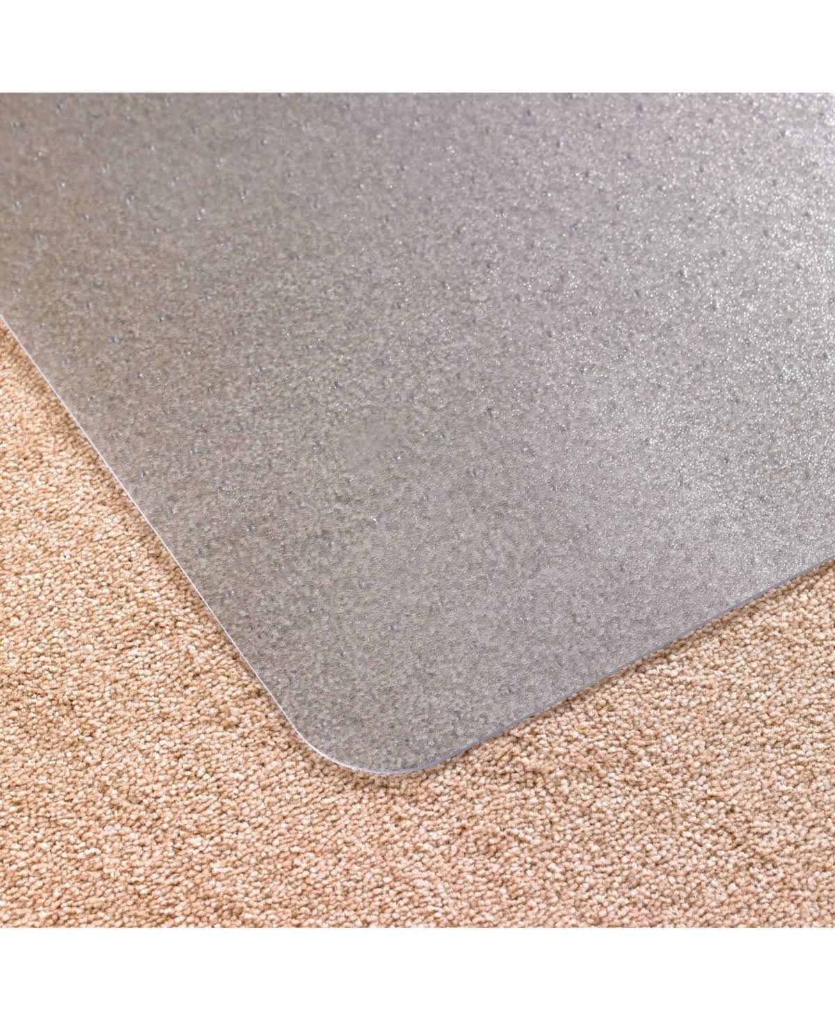 Chair Mat 48x22 x 60x22 for Plush Pile Carpets X1844