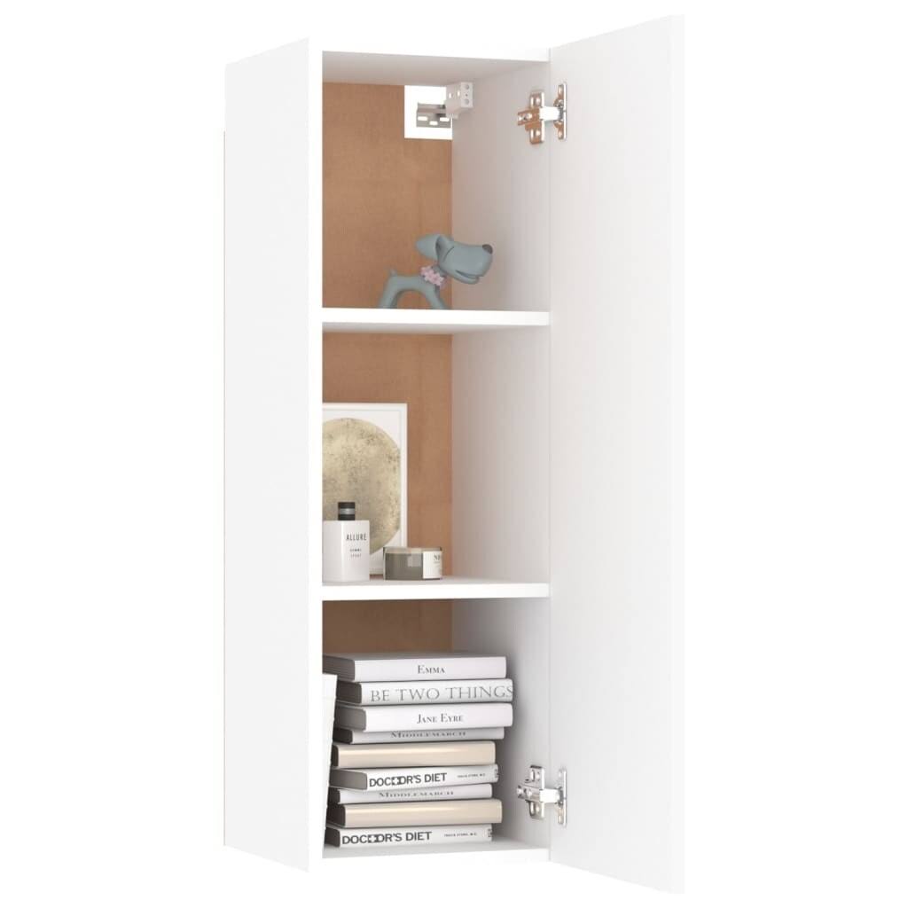 White Chipboard TV Cabinet C3372