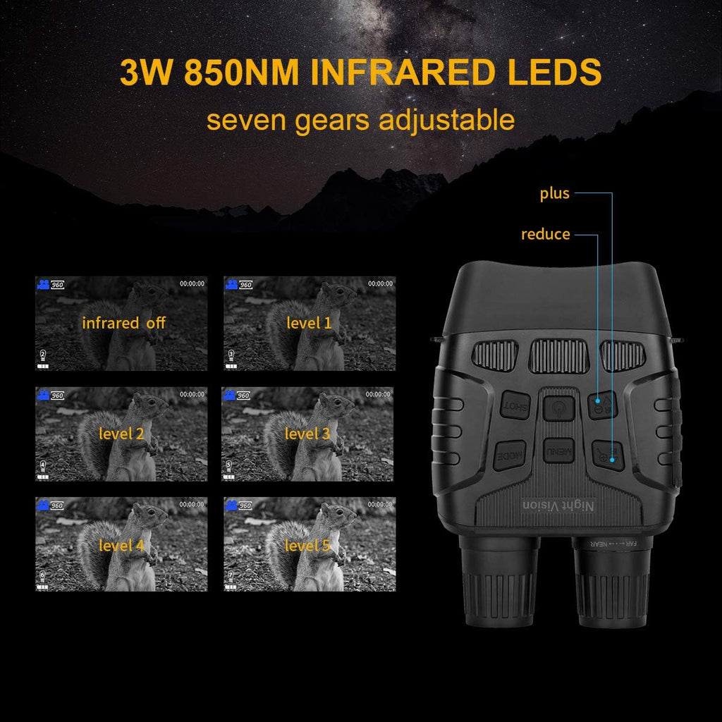 Digital Infrared Night Vision Binoculars with 32G Memory Card C185699