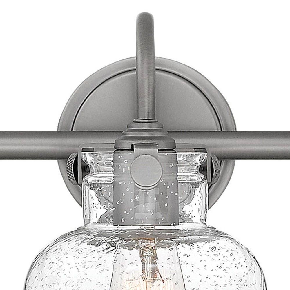 Antique Nickel 3 Light Bath L91152