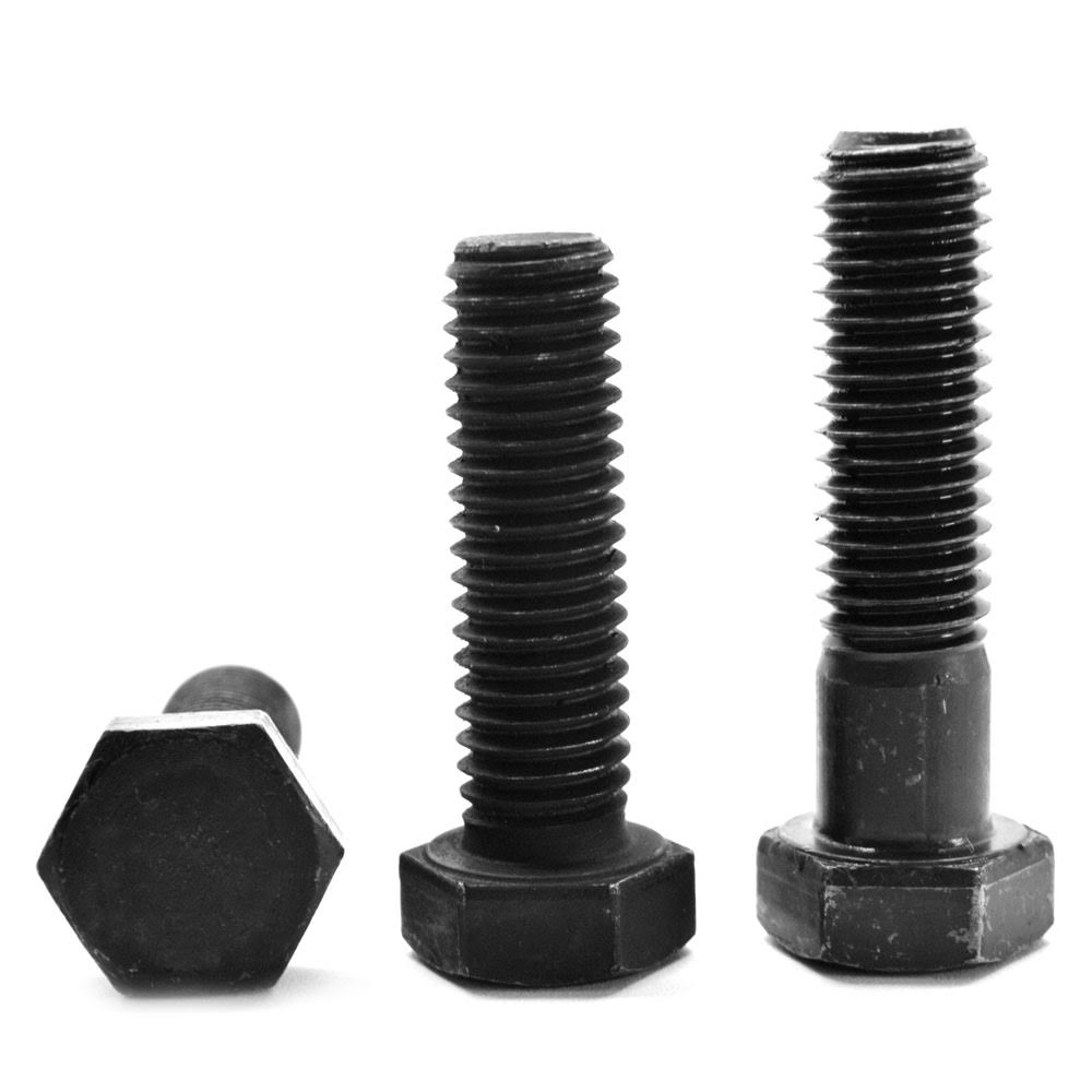 1 1/8x22-7 x 4 1/2x22 Coarse Thread Grade 8 Hex Cap Screw Alloy Steel Black Oxide A72885