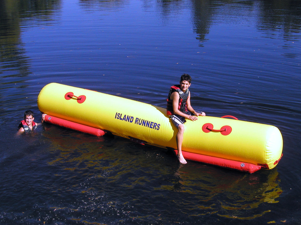 12' Island Runner Log Water Bouncer and Trampoline Attachment L512623