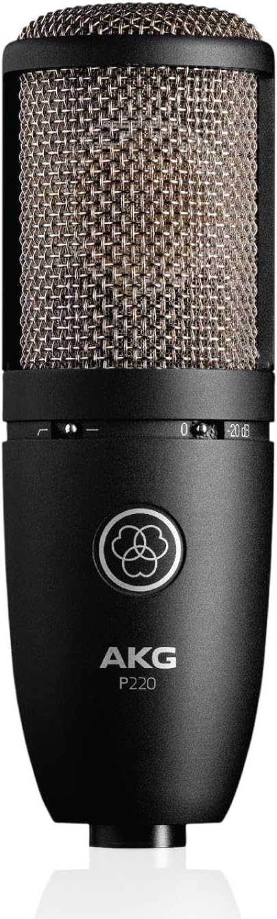 Black Condenser Microphone X4895