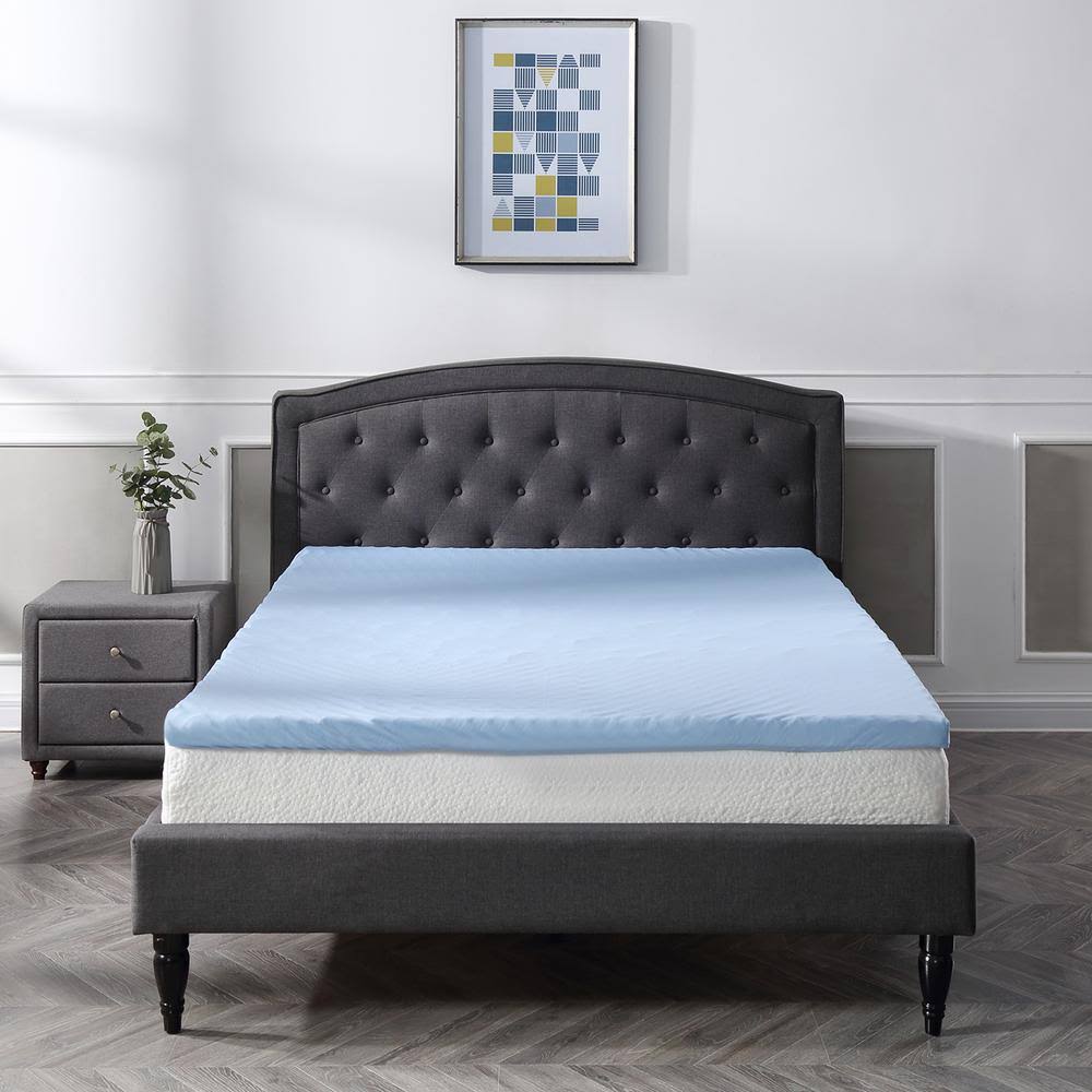 King Gel Memory Foam Mattress Topper Z332872