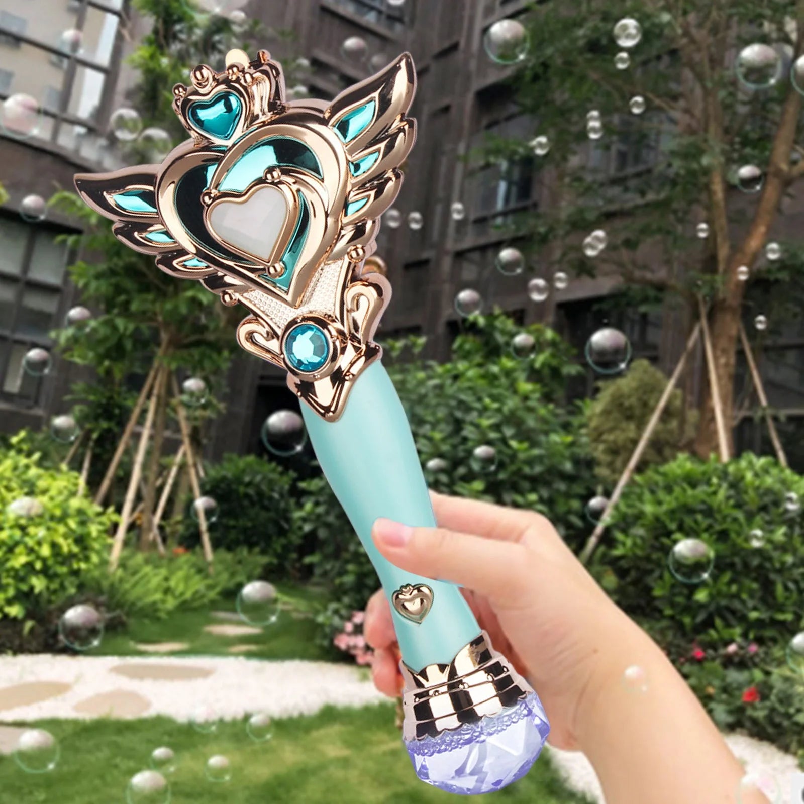 Musical Light-up Bubble Wand 120Ml B6257