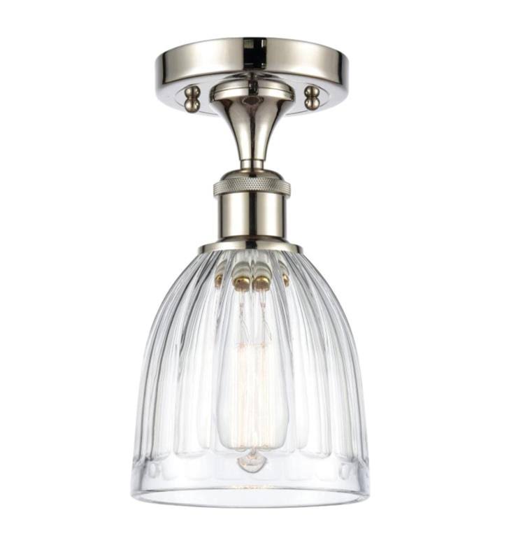 Oil Rubbed Bronze Semi-Flush Mount Light Y37611