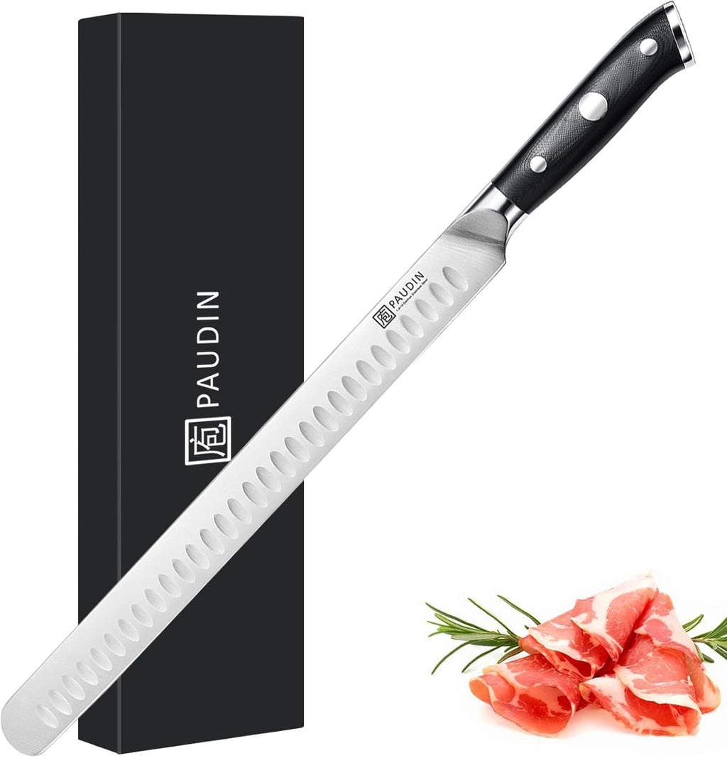 Carving Knife and Fork Set, German High Carbon Stainless Steel, Full Tang K596656