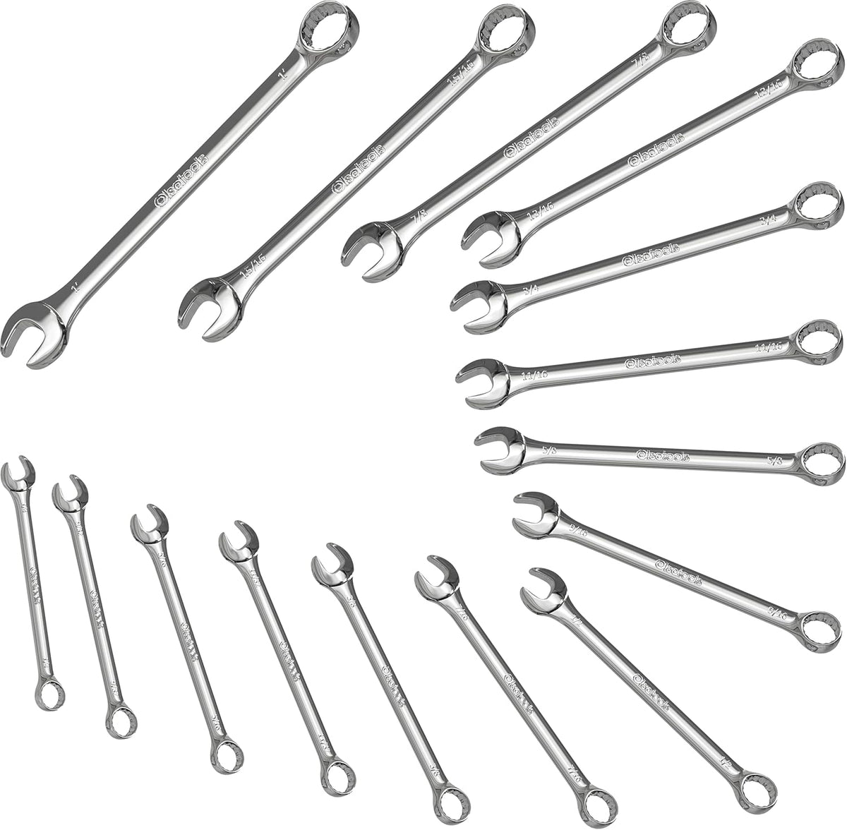 15 pc Combination Wrench Set (SAE) E77366