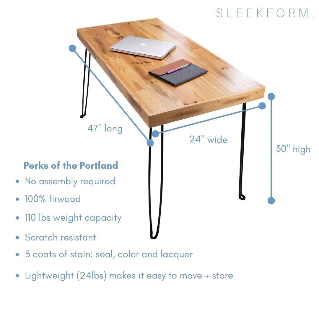 Folding Desk Wood Table I462143