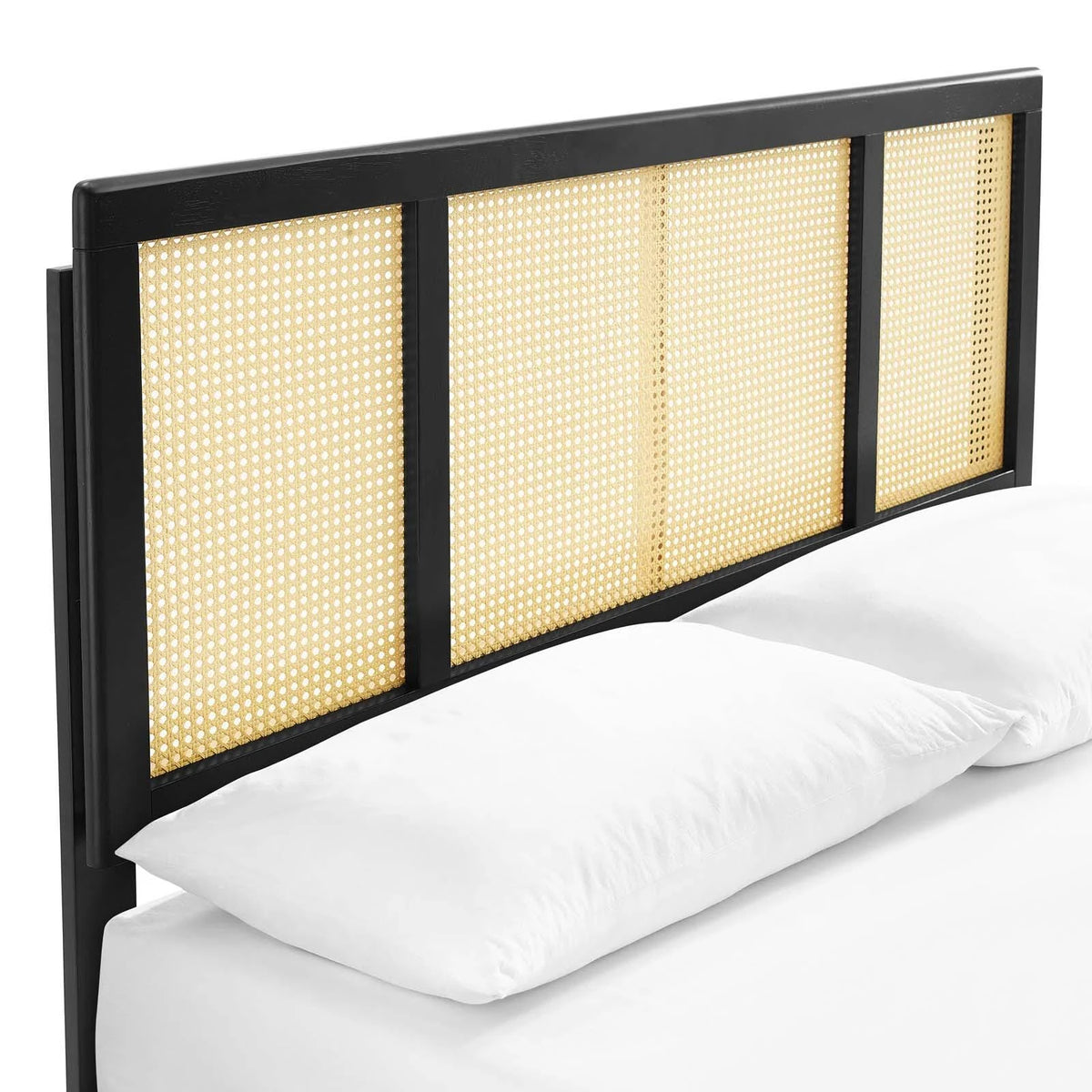 Black Queen Platform Bed N6830