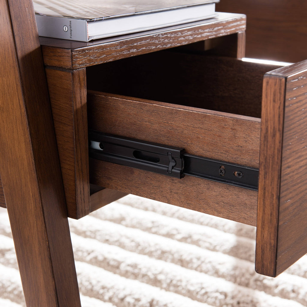 White Writing Desk with Storage K747