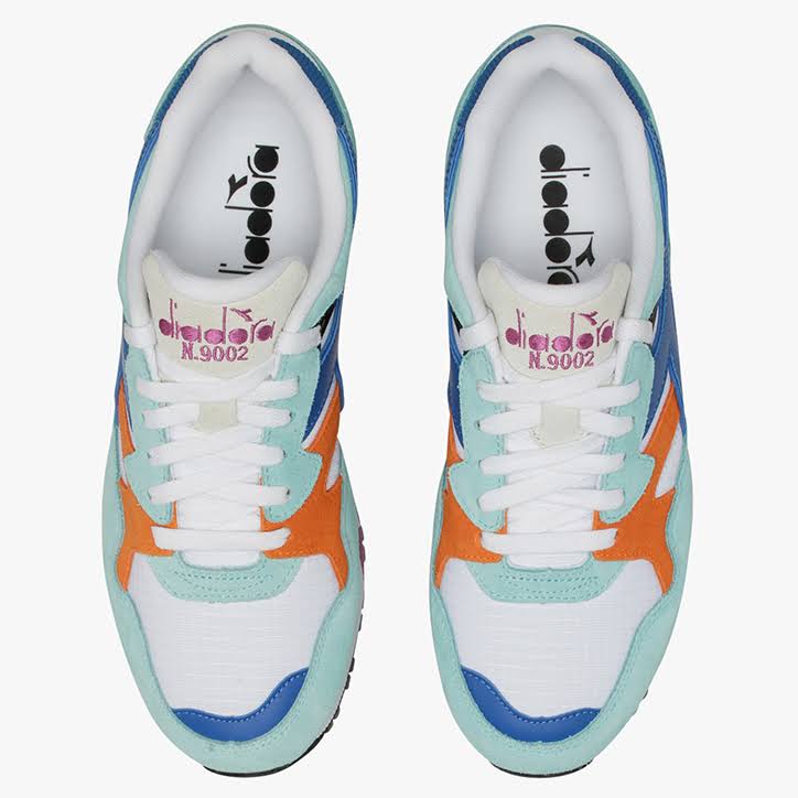 Blue Orange Lilac Trainers T931