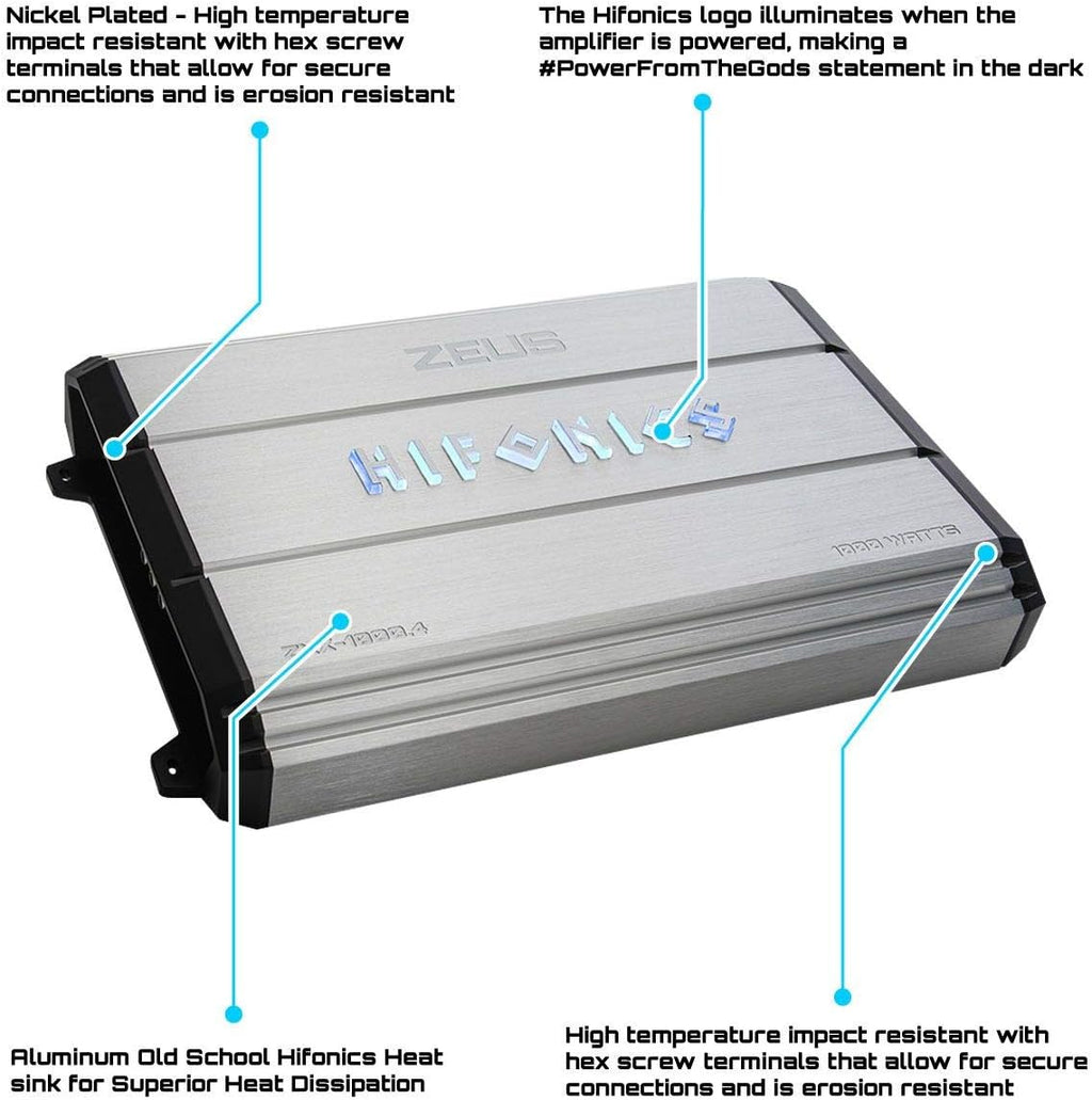 Four Channel Car Audio Amplifier M27444