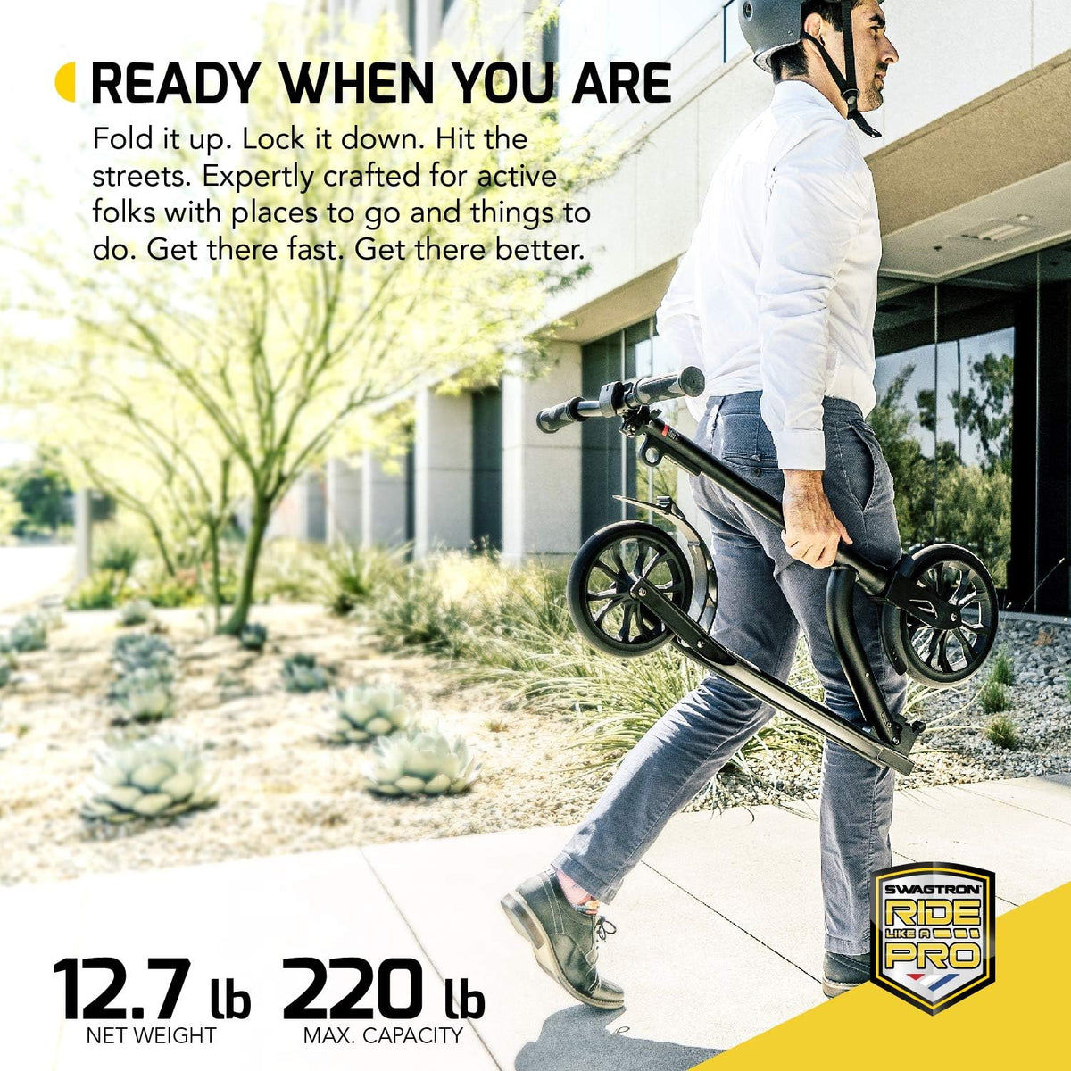 Foldable Lightweight Kick Scooter Q658183