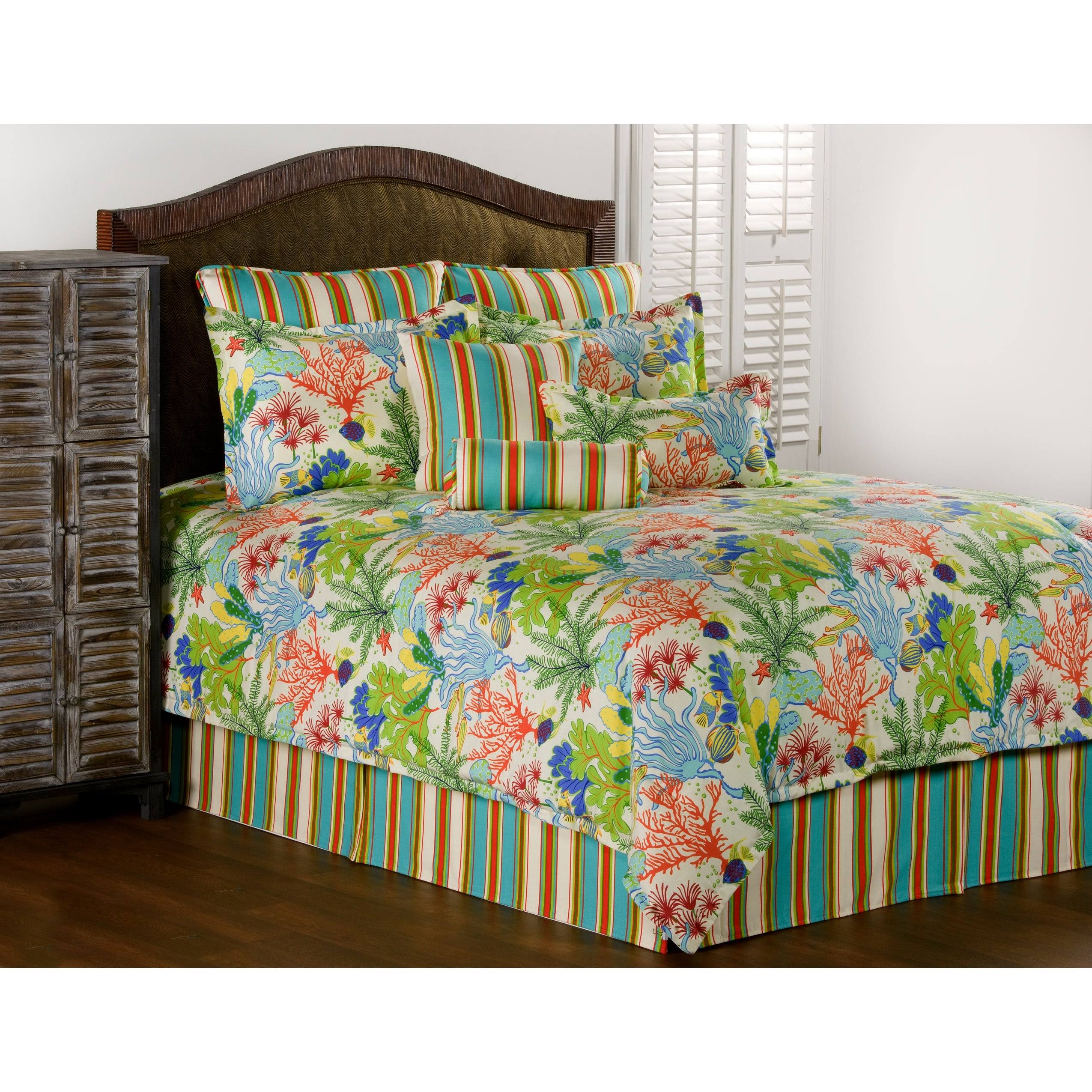 King Tropical Comforter Mini Set H2712