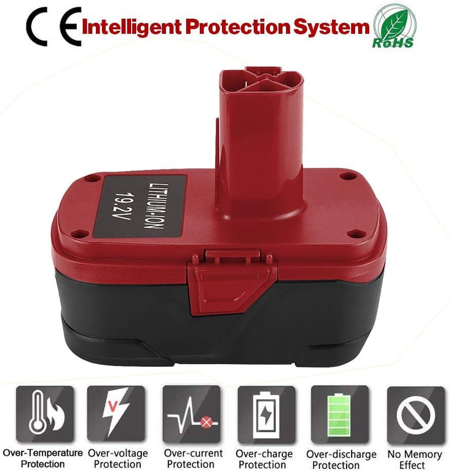 2 Pack 5.0Ah 19.2V Lithium-ion Cordless Battery M702899