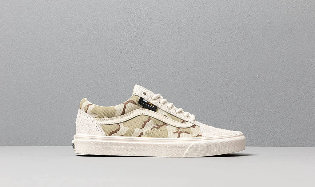 White Asparagus Camo Old Skool Shoes F838099