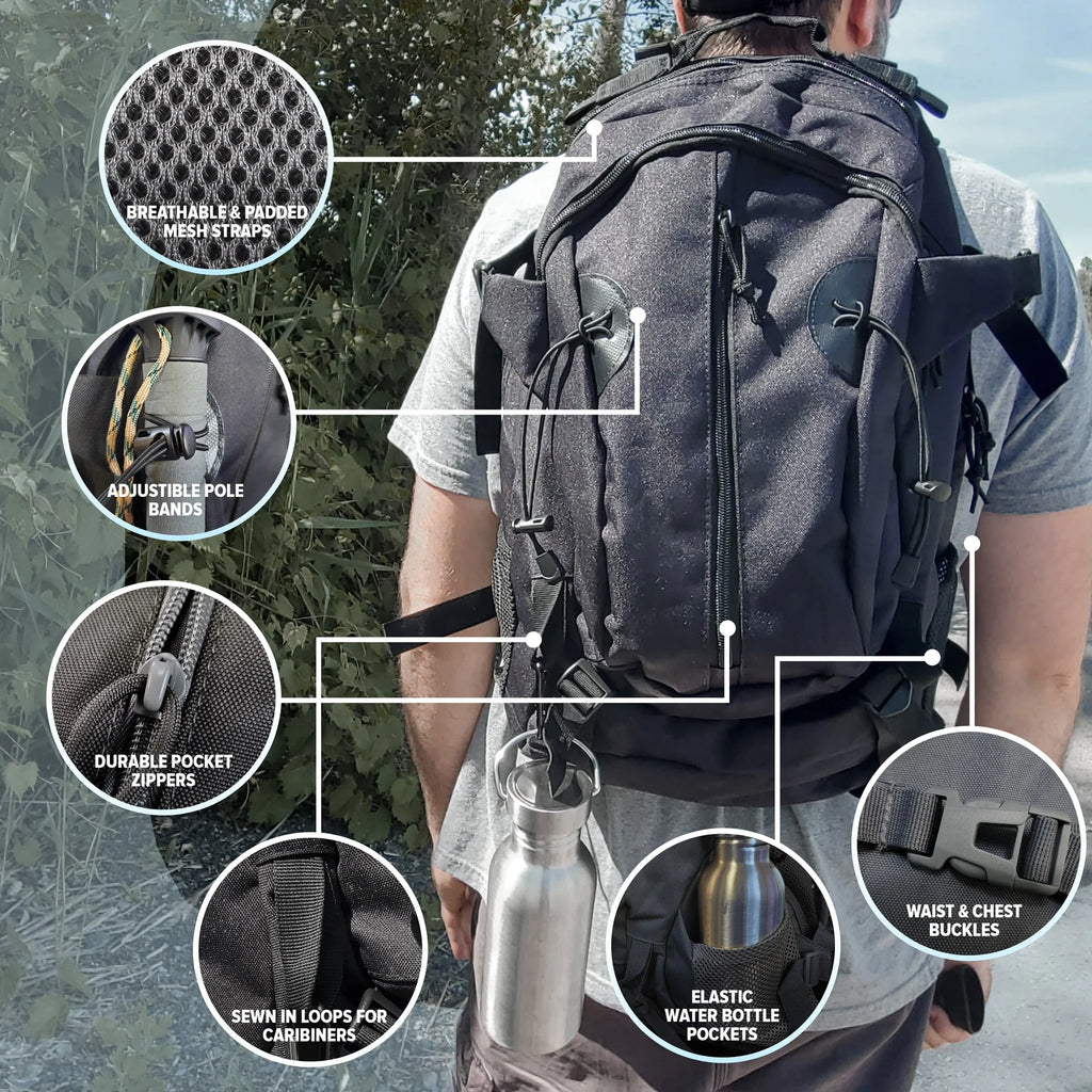 Camo 5 Person Emergency Survival Backpack O73135