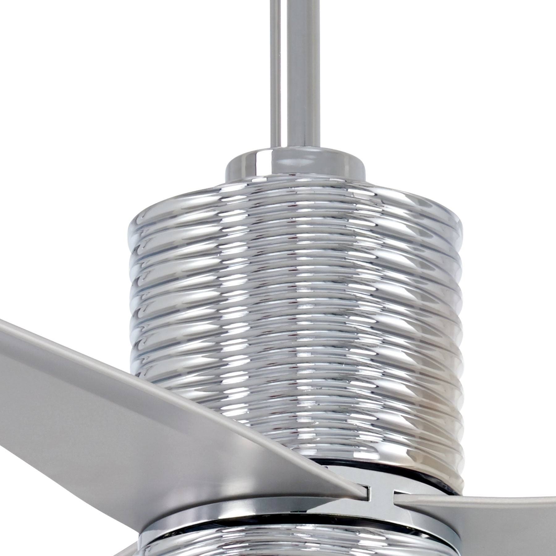Chrome LED Ceiling Fan X692401
