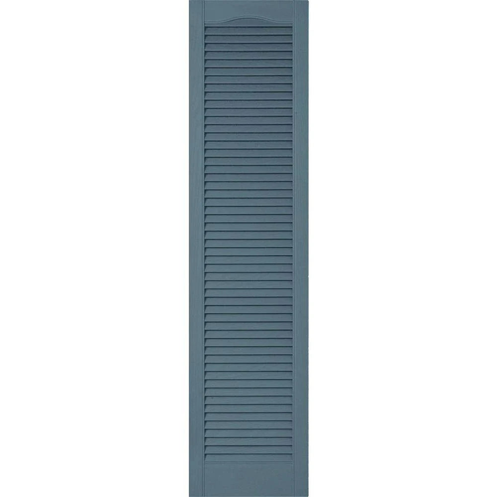 14 1/2 inchw x 84 inchh Vinyl Louver Shutters G19383