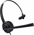 USB Headset with Microphone, Noise Cancelling Mic, On-Ear, Pack of 2 N163