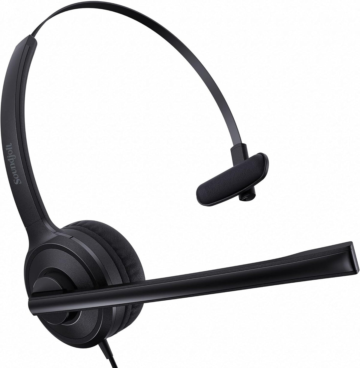 USB Headset with Microphone, Noise Cancelling Mic, On-Ear, Pack of 2 N163