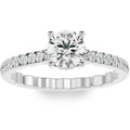 1 1/4Ct Diamond Engagement Ring in 10k White or Yellow Gold I621